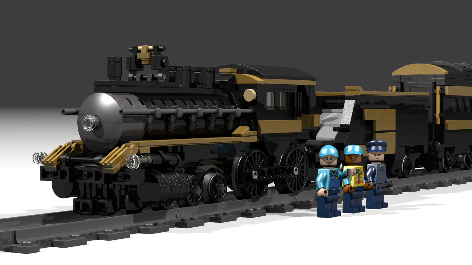 Lego Train Steam Engine