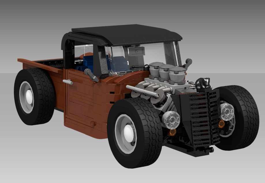 Lego technic best sale rat rod