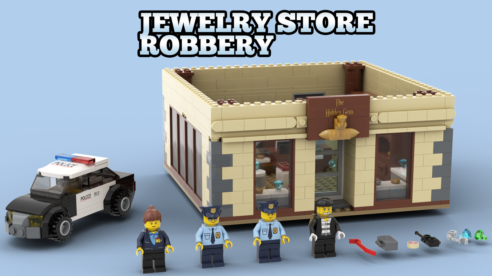 Lego jewelry store sale