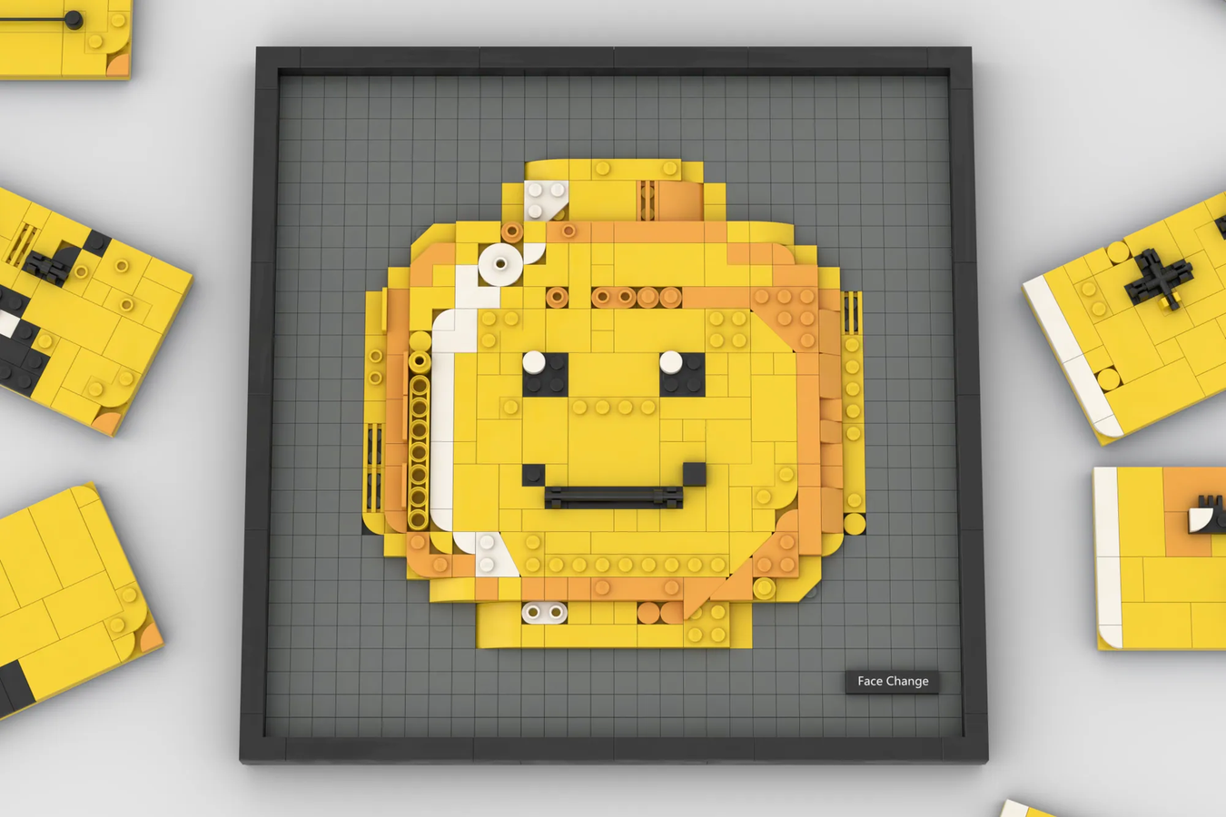 Lego smiley online face