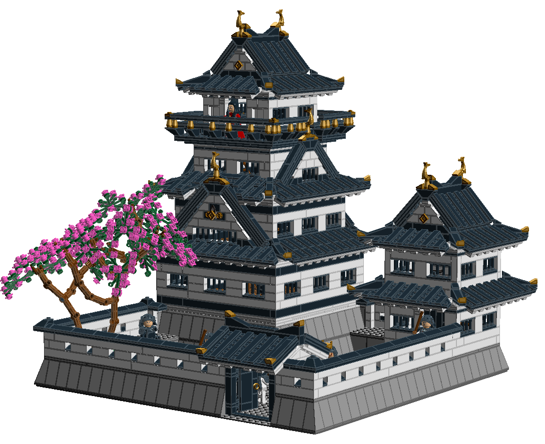 Le château japonais gagne 10,000 XNUMX supporters sur LEGO Ideas