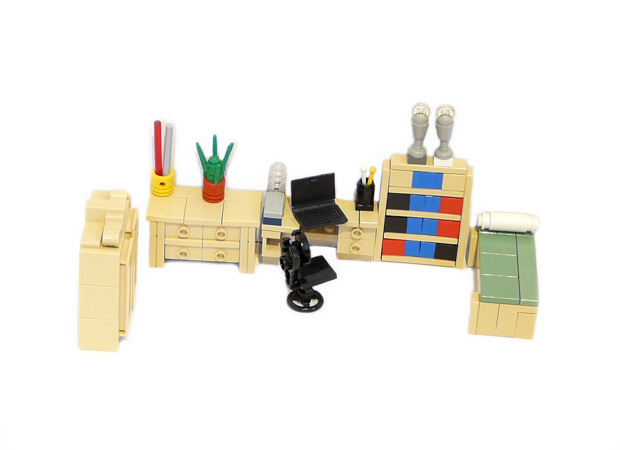 Lego best sale furniture ideas