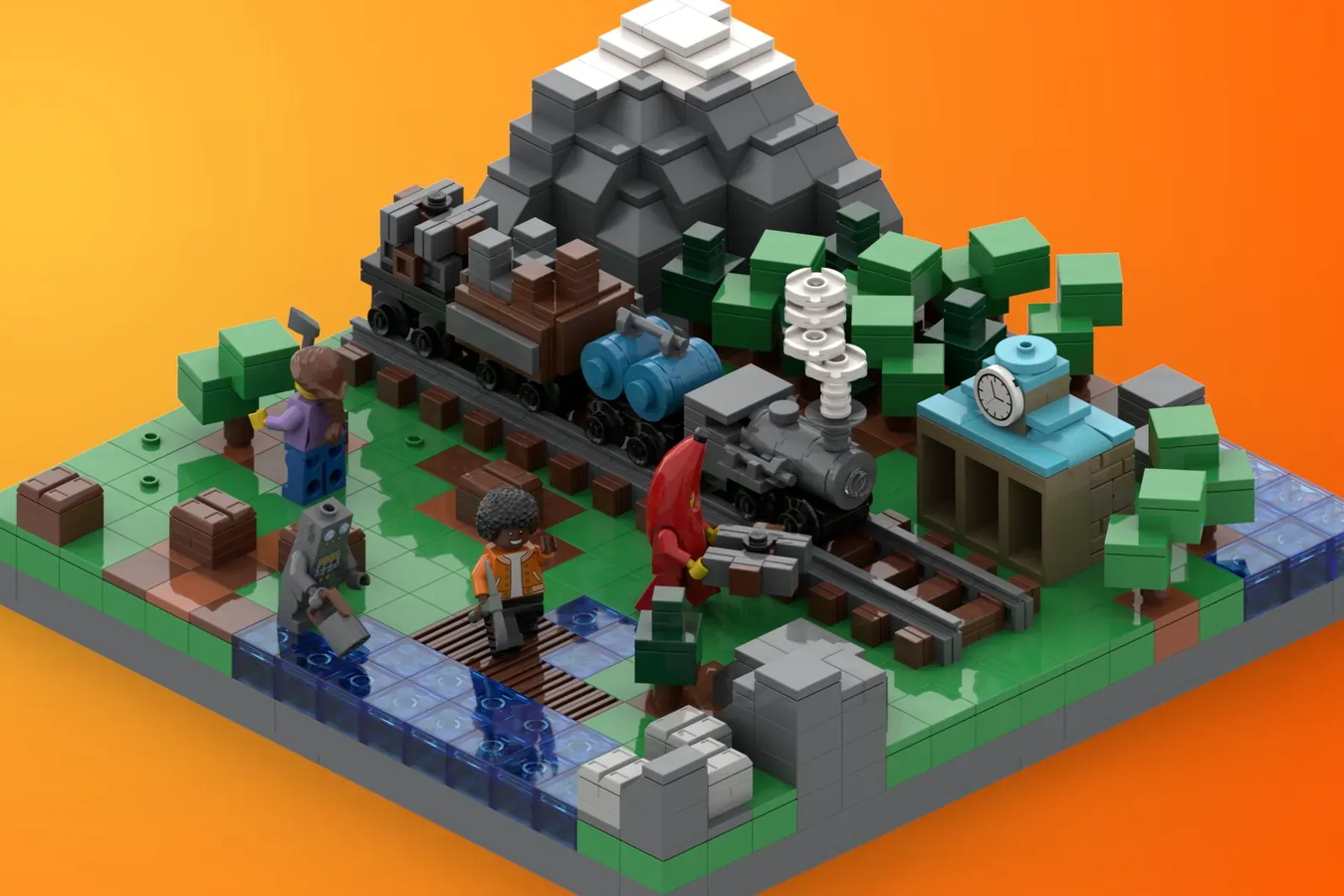 LEGO IDEAS Unrailed!