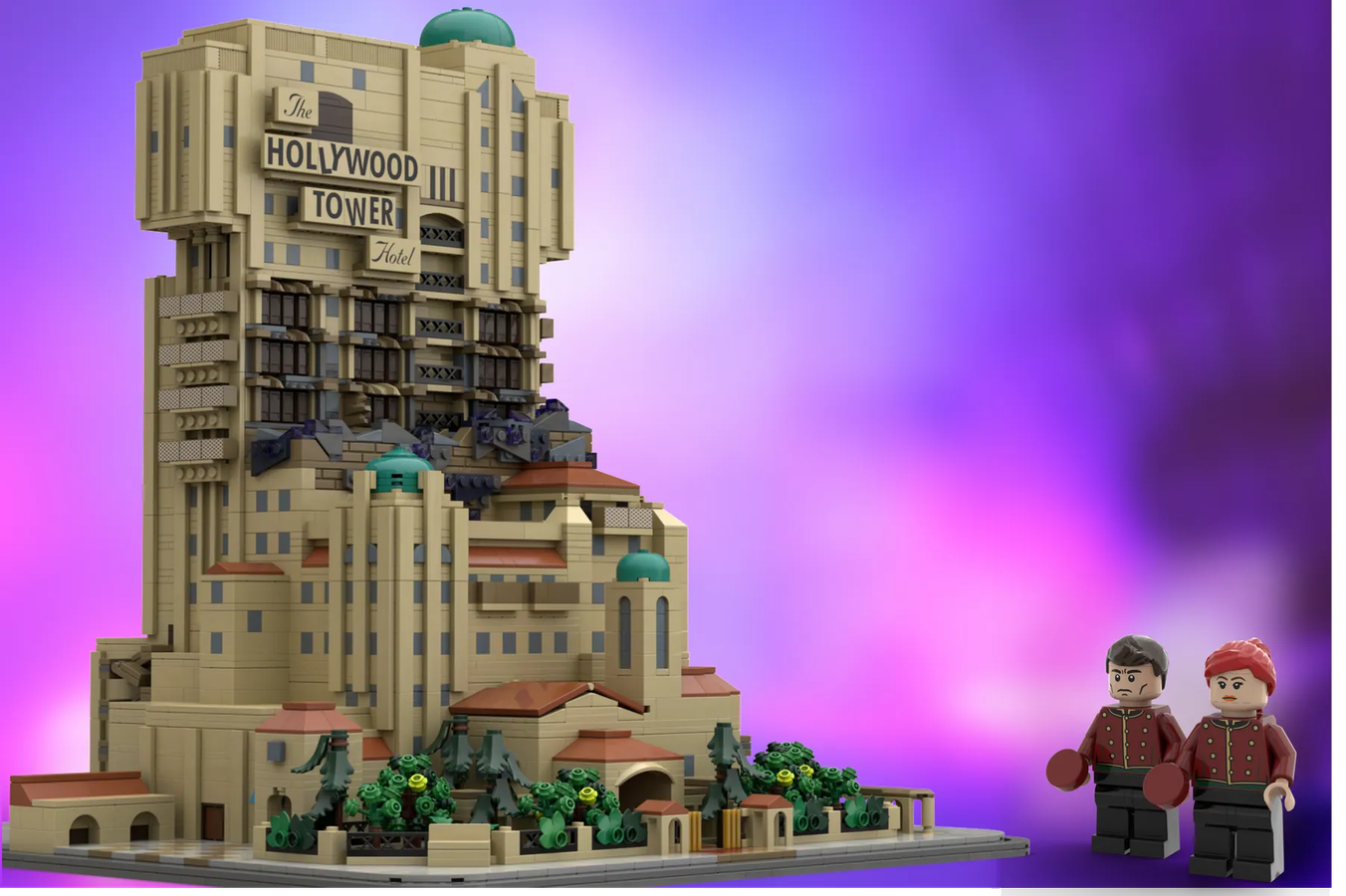 Lego tower of terror on sale