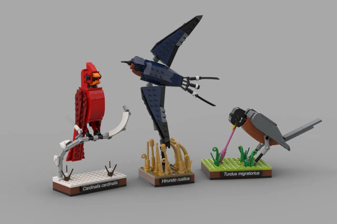 Lego sales robin bird