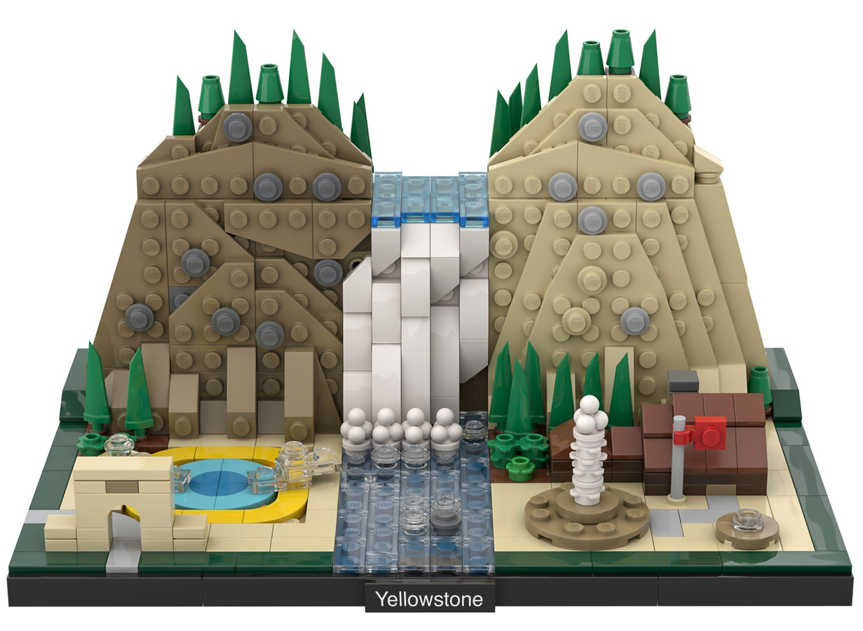 LEGO IDEAS - Yellowstone National Park