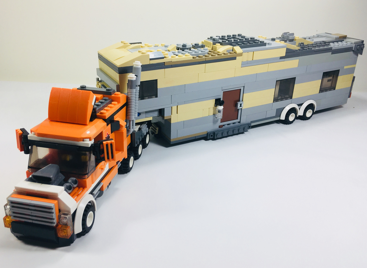 two face truck lego