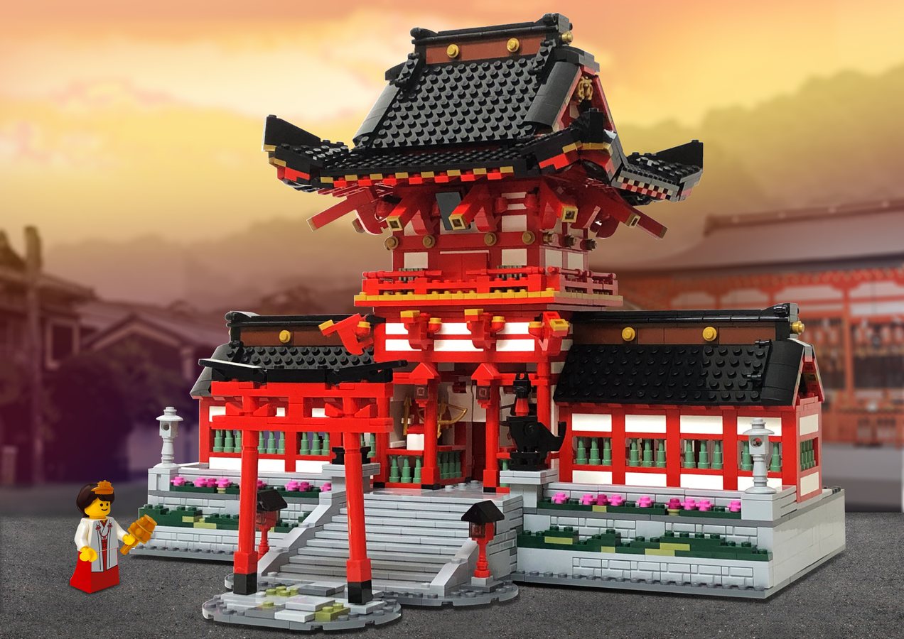 Lego asian hot sale temple