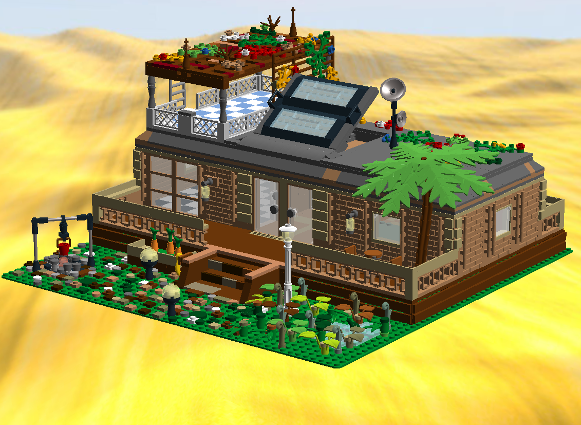 Lego cottage cheap