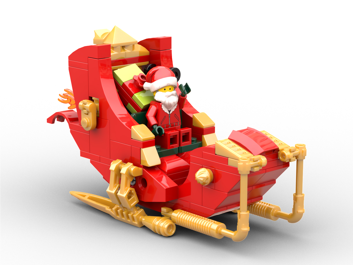 LEGO IDEAS - Santa's Rocket Sleigh