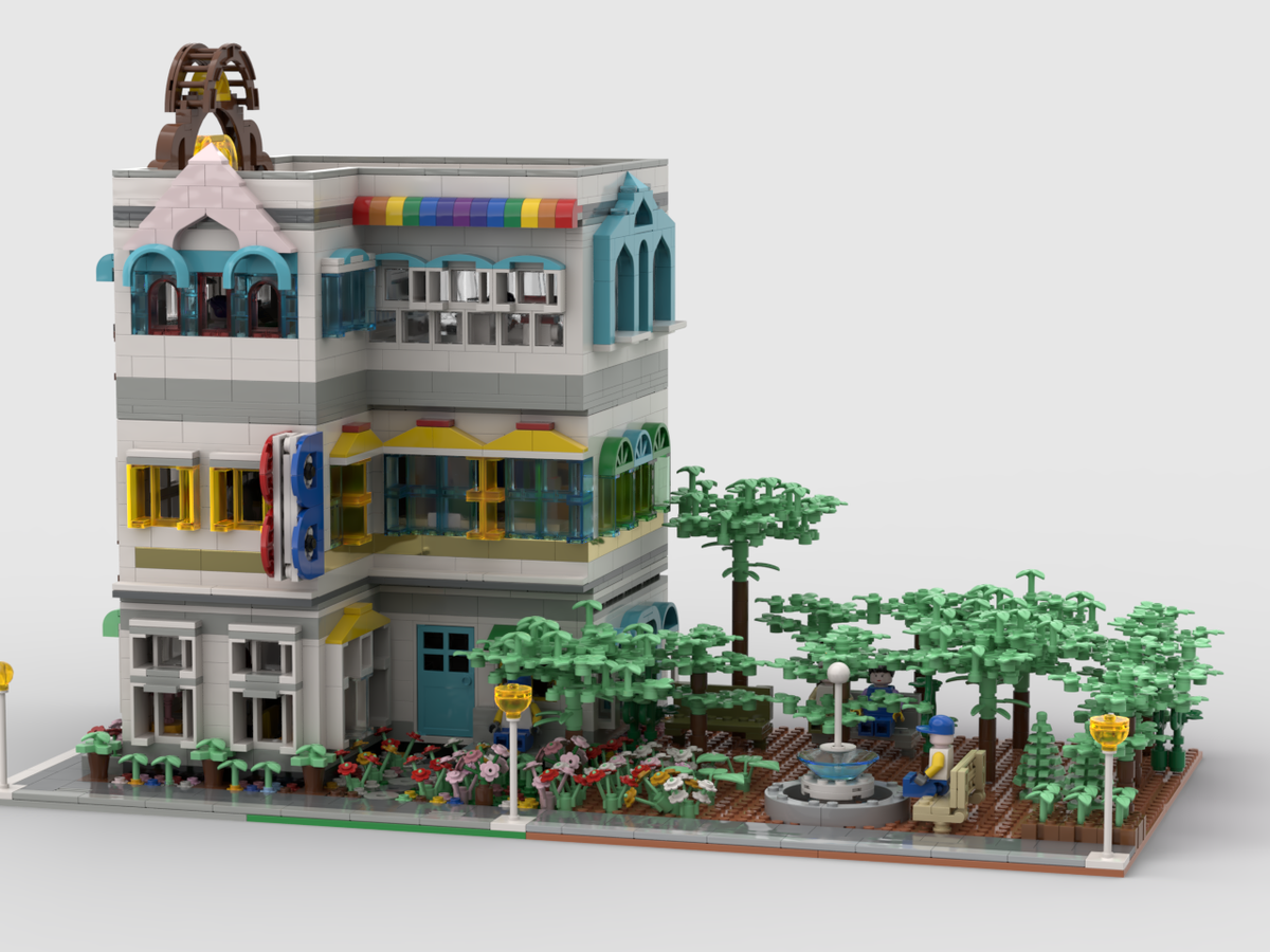 Lego discount library set