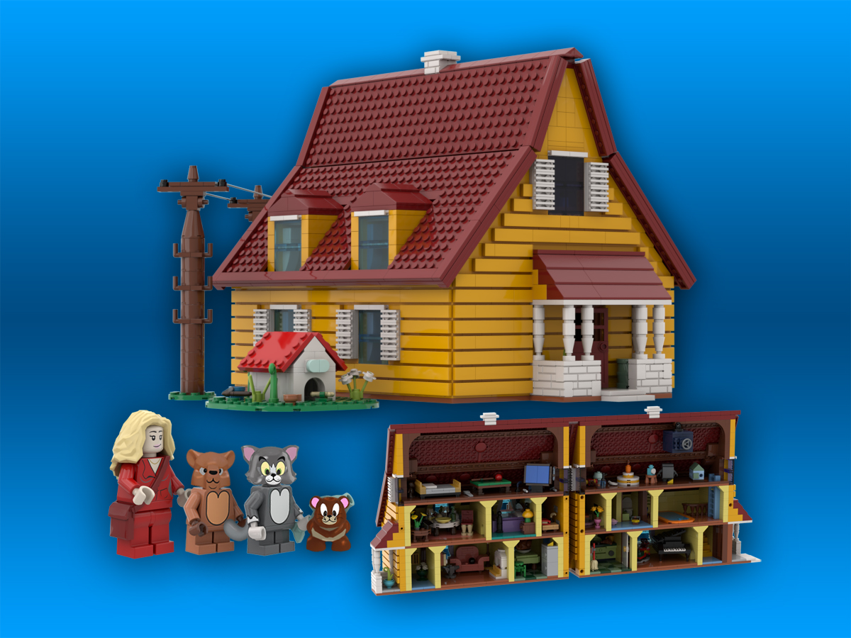 LEGO IDEAS - Tom And Jerry 80th Anniversary House