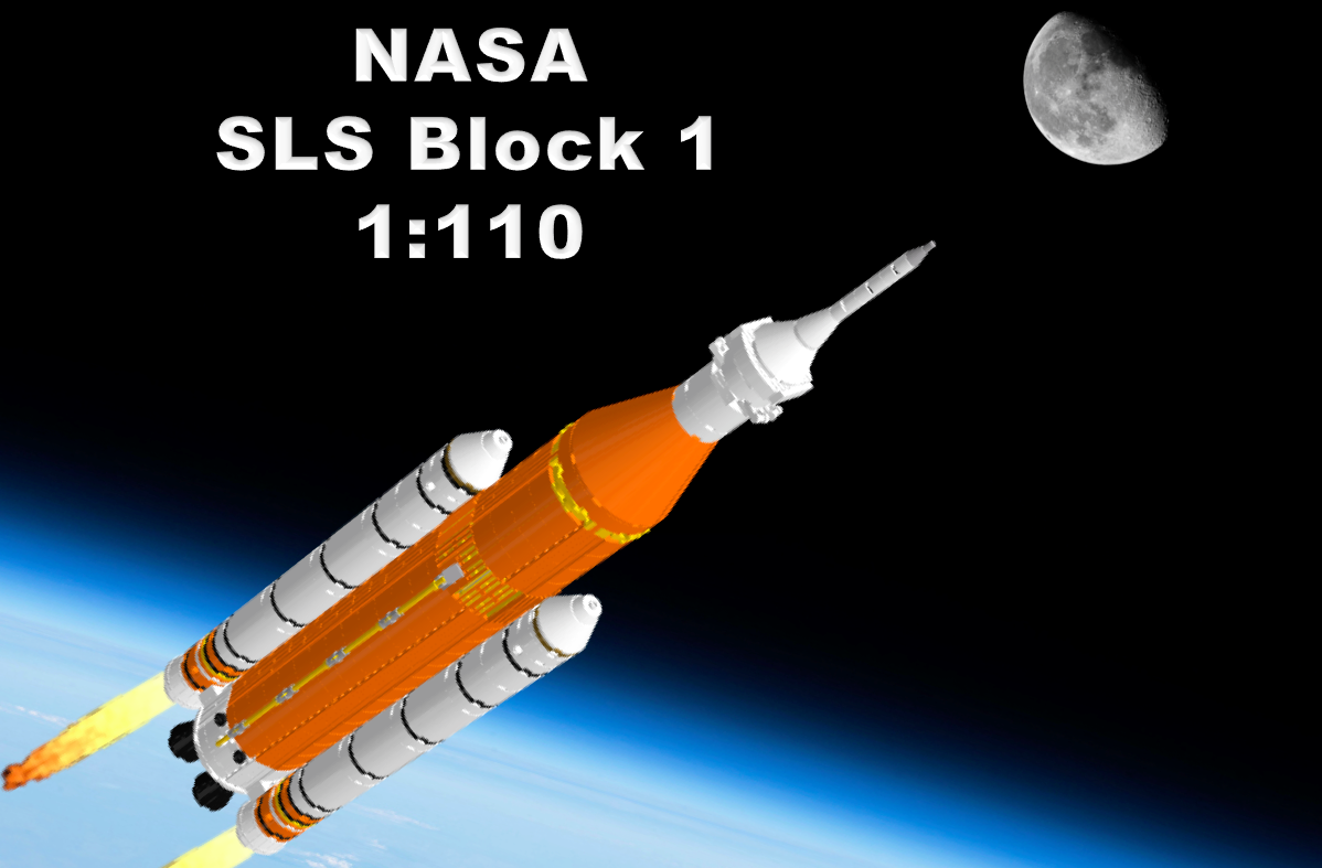 Lego best sale sls rocket