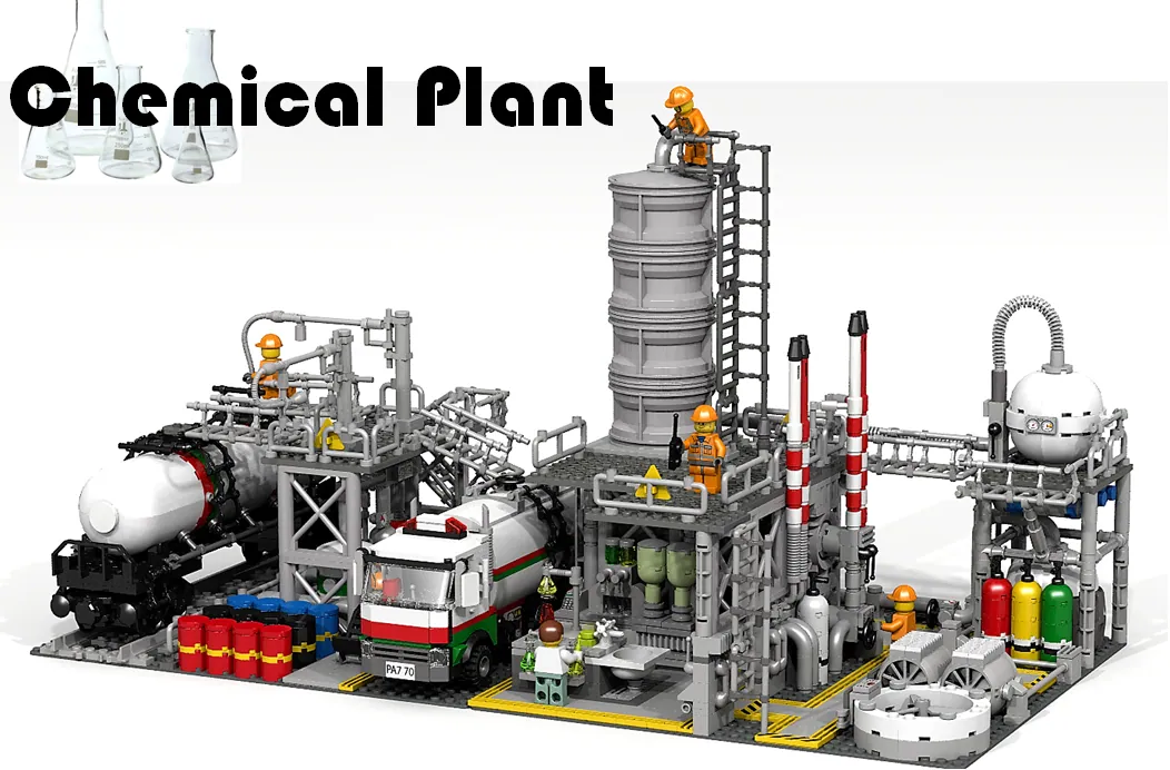 LEGO IDEAS Chemical Plant