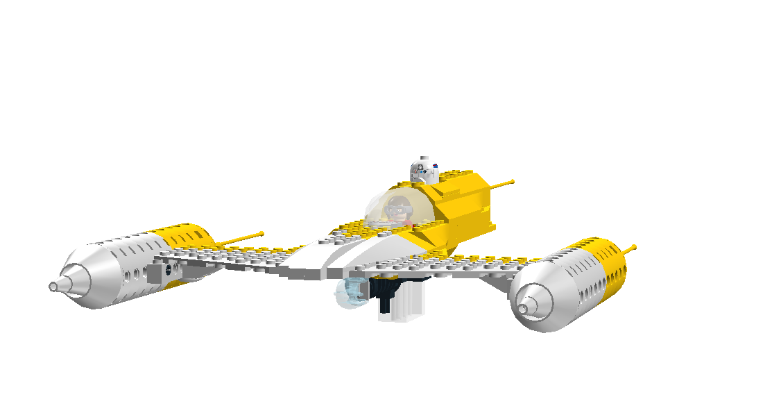 LEGO IDEAS Star Wars Episode 2 Senator Amidala's N1 Starfighter
