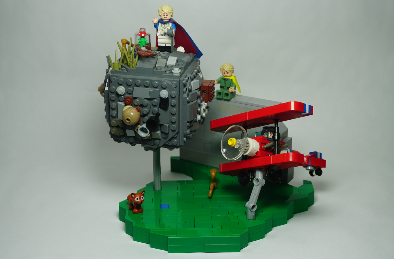 LEGO MOC Le petit prince - The little Prince by cecivier