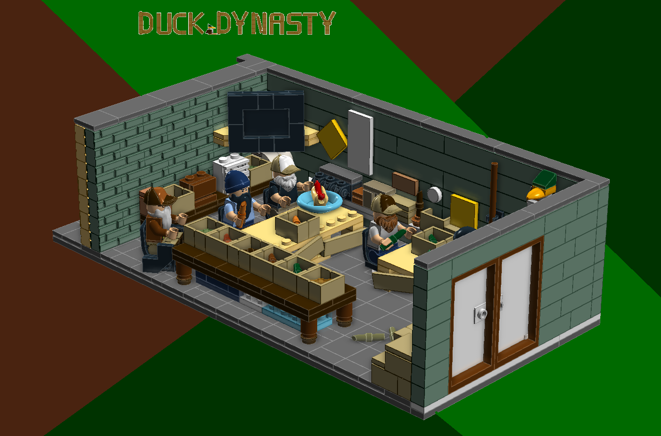 duck dynasty lego