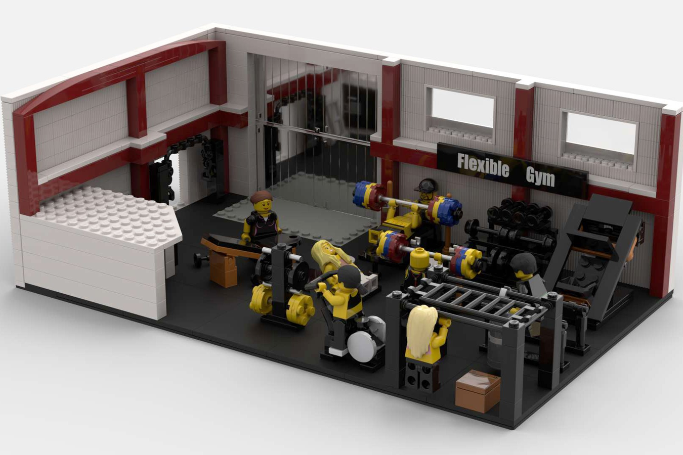 Flexible discount lego mat