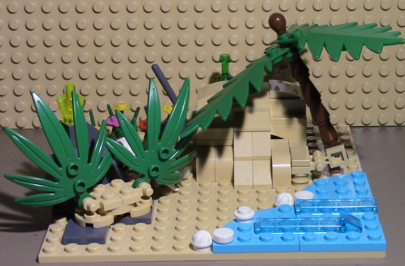 Lego discount tropical island