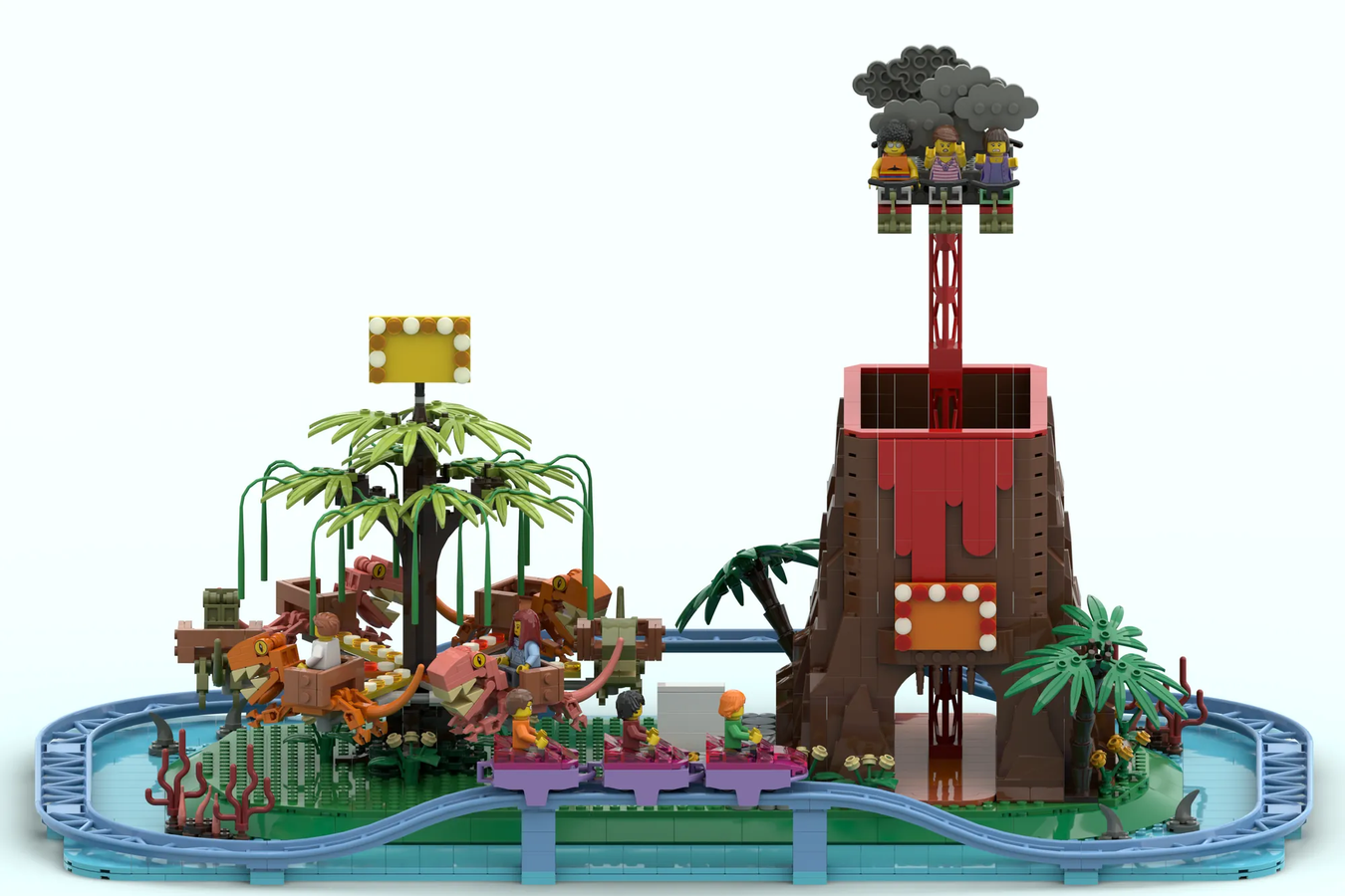 Amusement park online lego