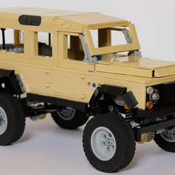 Land rover defender лего