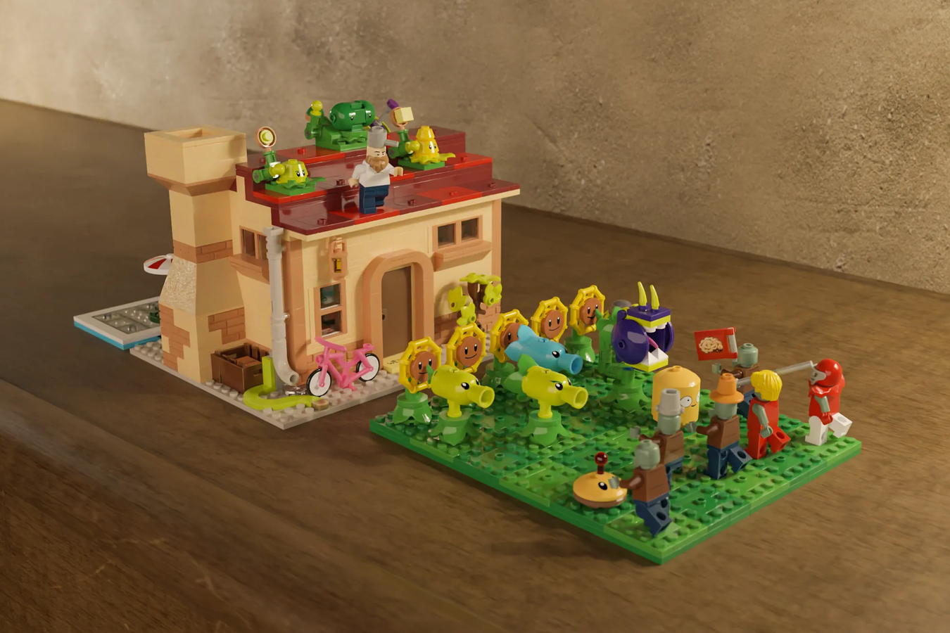 LEGO IDEAS Plants vs. Zombies