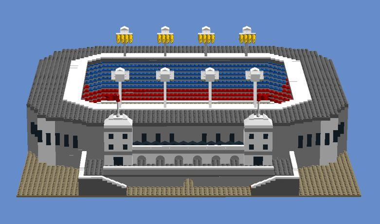 Lego football stadium cheap arsenal