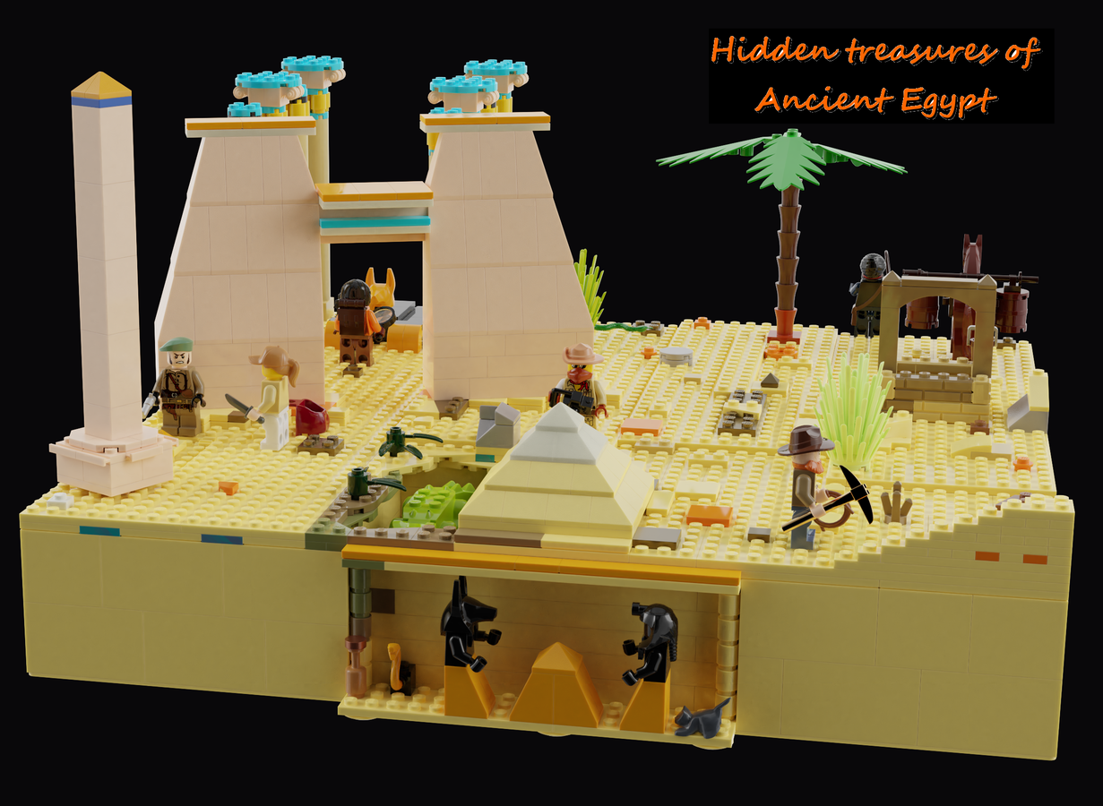 LEGO IDEAS Hidden Treasures of Ancient Egypt
