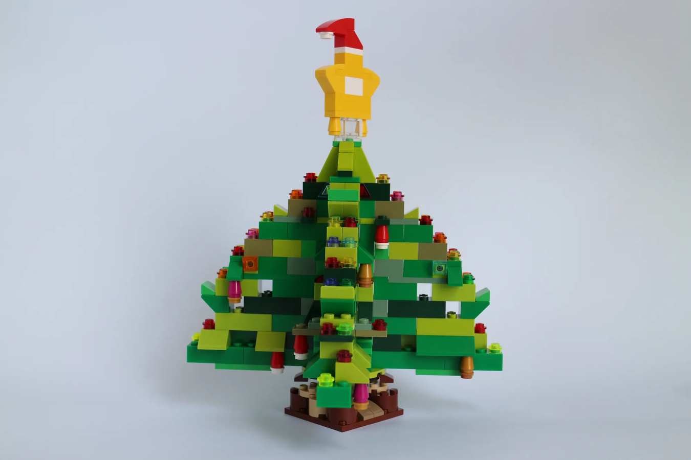 Easy lego best sale christmas tree