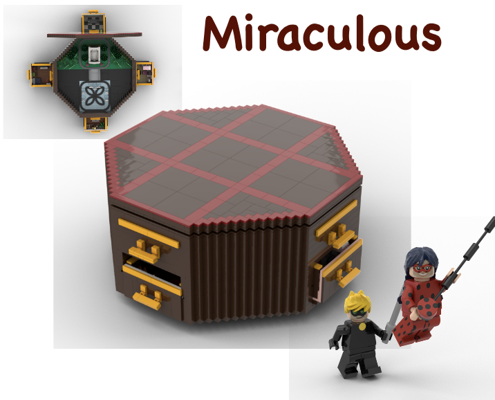 LEGO IDEAS Miraculous Ladybug The Miracle Box