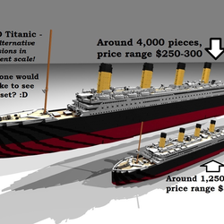 lego titanic price