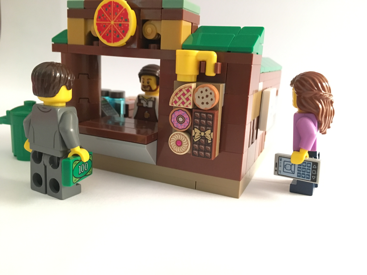 LEGO IDEAS Food Stand