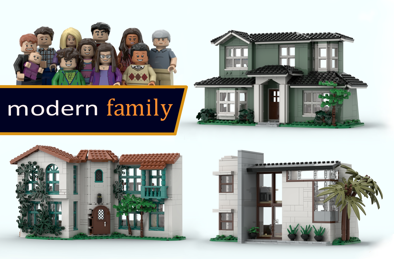 Modern lego best sale house ideas