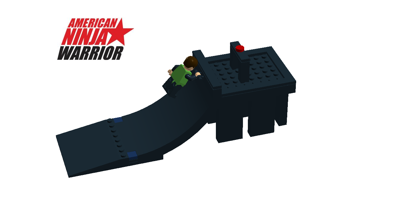 american ninja warrior lego