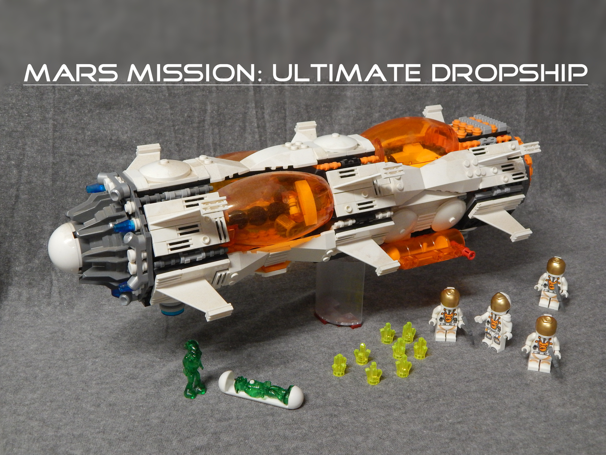 lego among us dropship