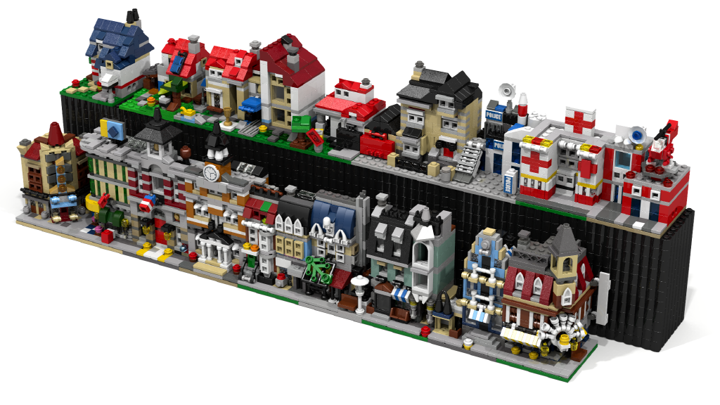 Lego best sale house mini