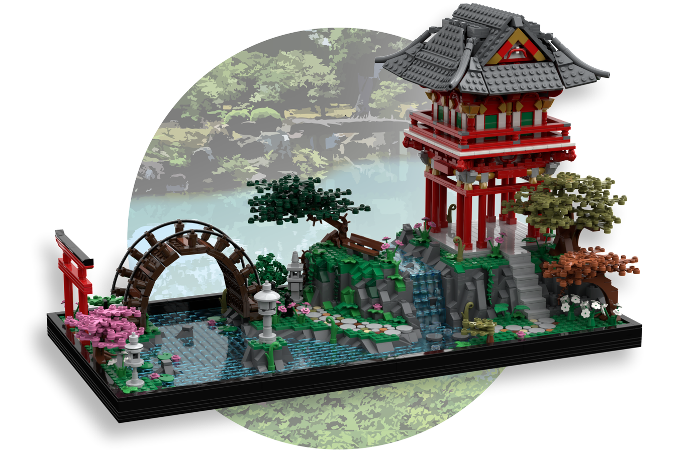 lego garden moc