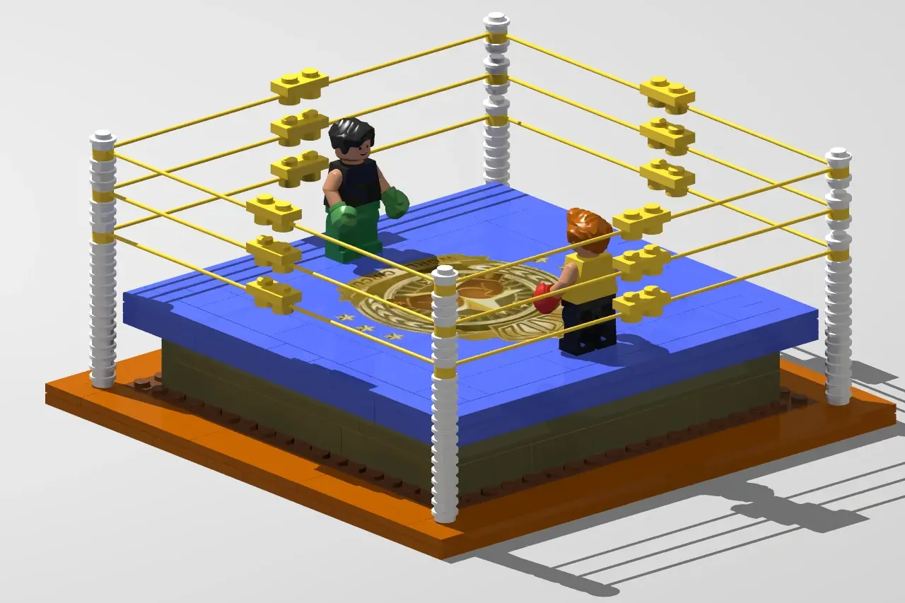 Lego outlet boxing ring