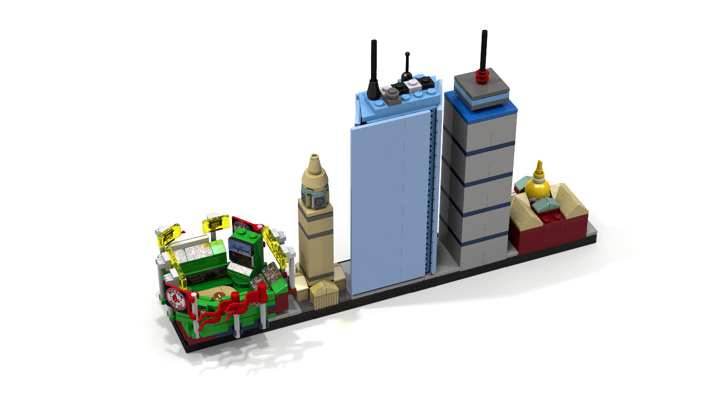 LEGO IDEAS Boston Skyline