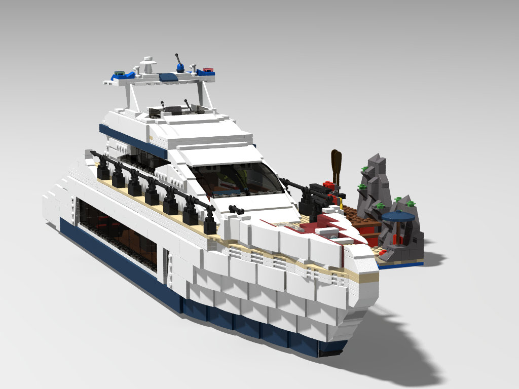 monaco yacht show lego