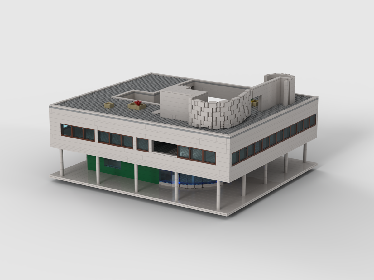 Lego le store corbusier villa savoye