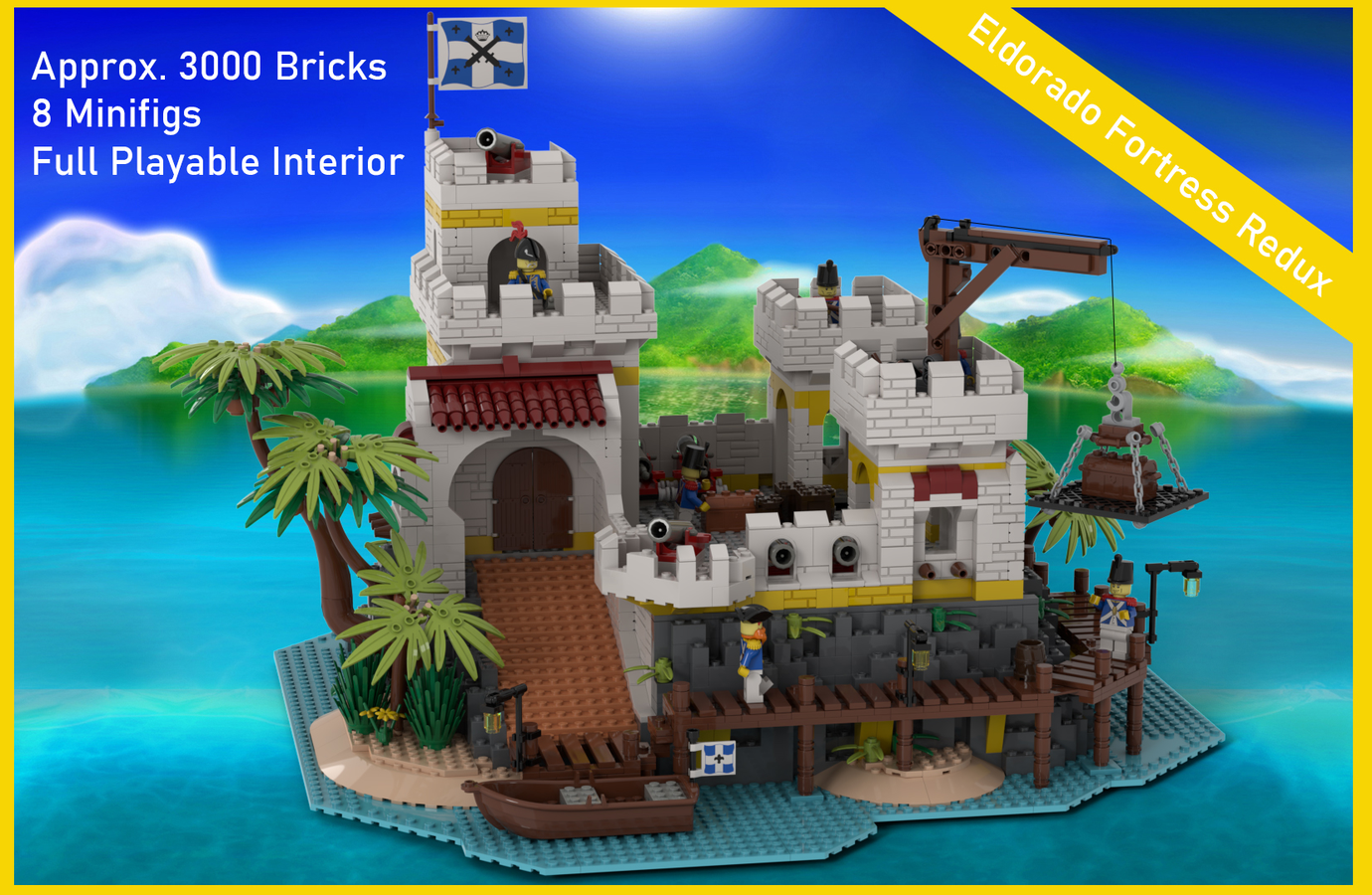 LEGO IDEAS Eldorado Fortress Redux