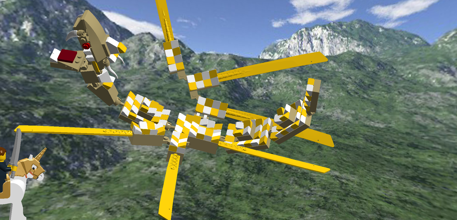 LEGO IDEAS - Basilisk Attack