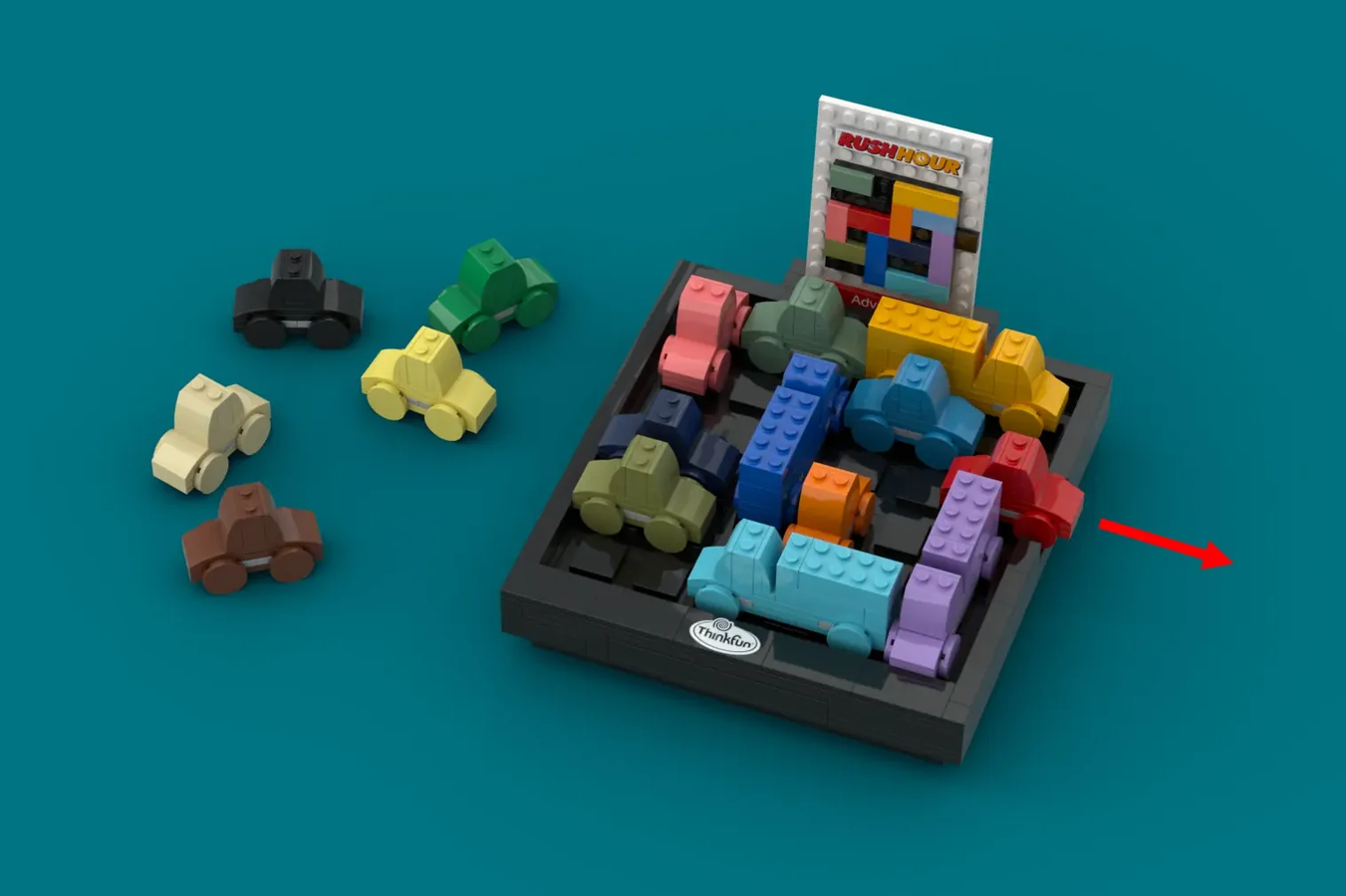 LEGO IDEAS - Rush Hour Puzzle Game