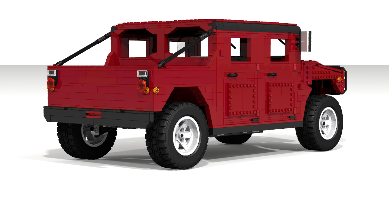 LEGO IDEAS - Humvee (Civilian edition)