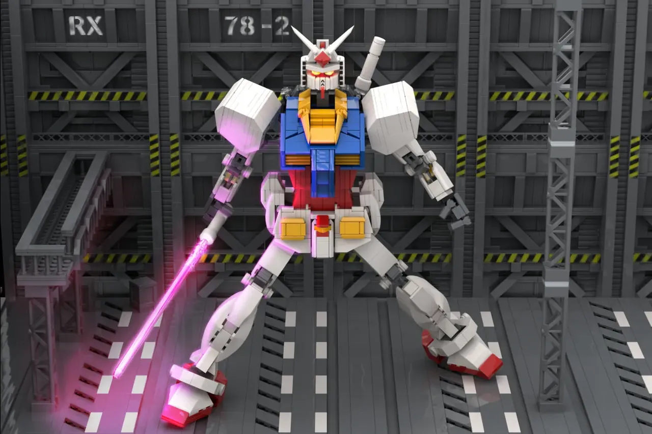 lego mecha gundam