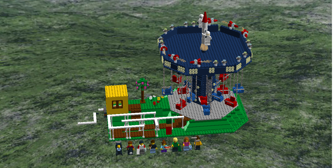 LEGO IDEAS - Space Blast Swing Ride