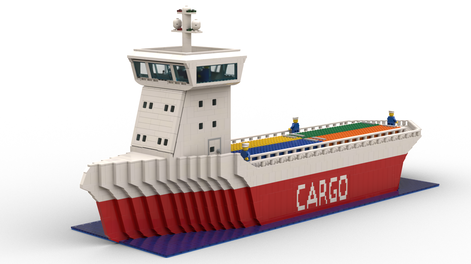 Lego best sale cargo ship