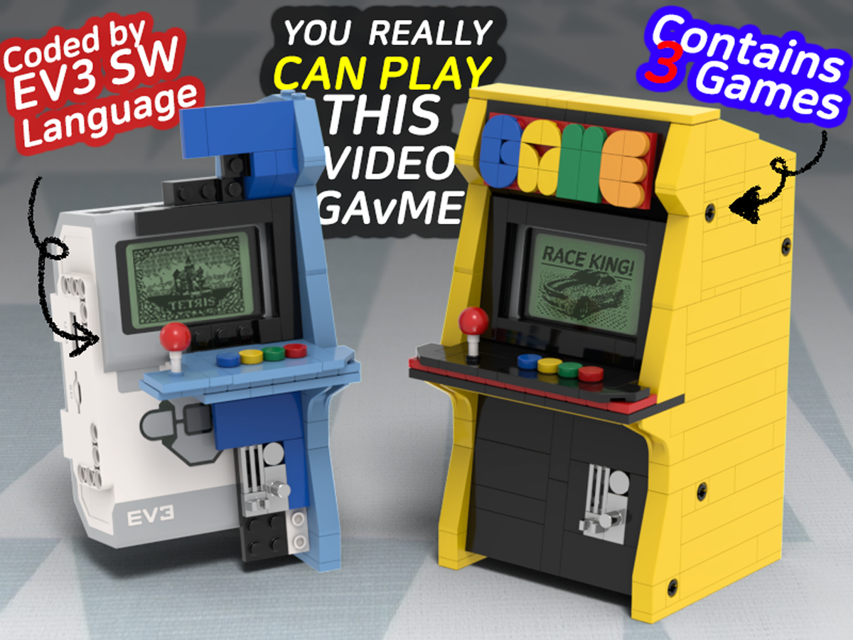 LEGO IDEAS REAL Video Arcade Game