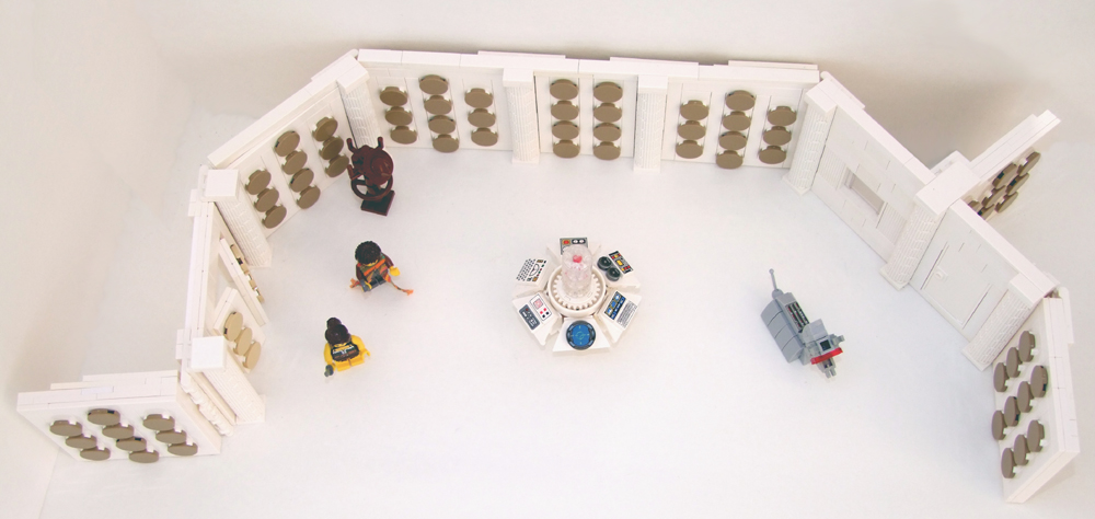 lego tardis console